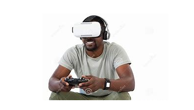 man with virtual goggles